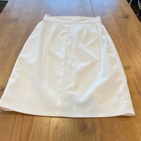 Elie Tahari Classy Cute/Sexy White Pencil Skirt - Picture 4 of 7